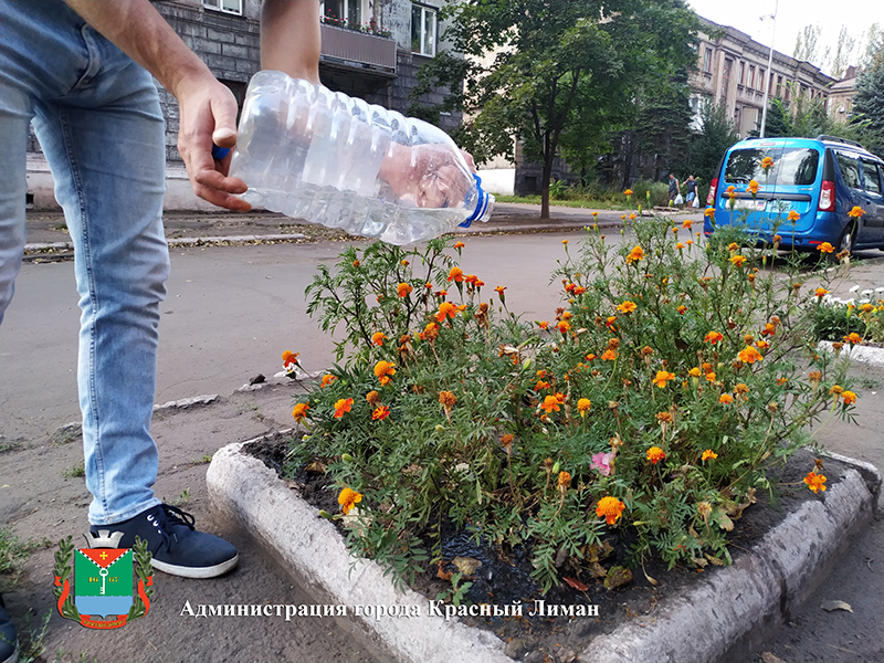 Краснолиманцы в Енакиево поддержали инициативу общегородского субботника.