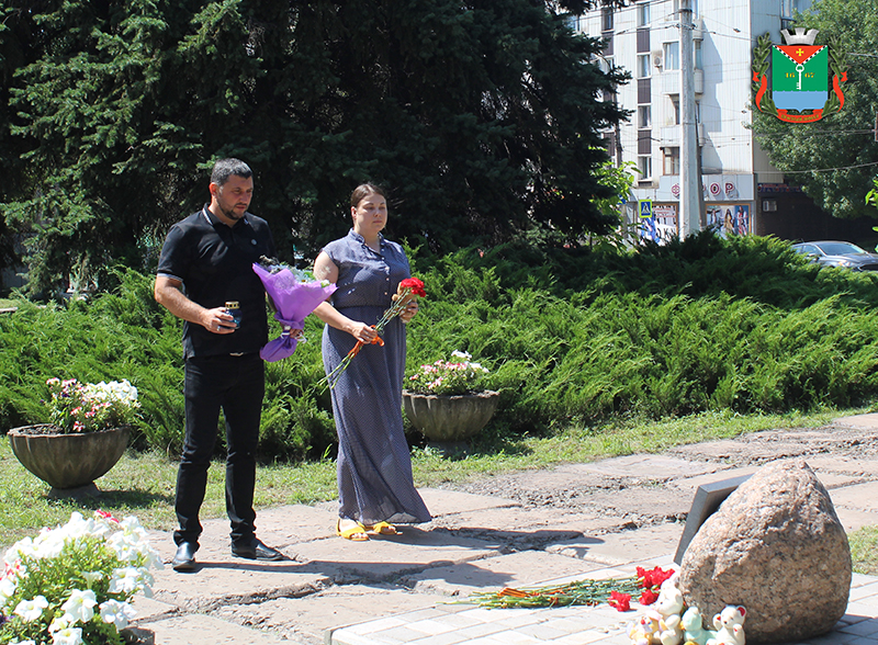 День памяти детей - жертв войны в Донбассе.