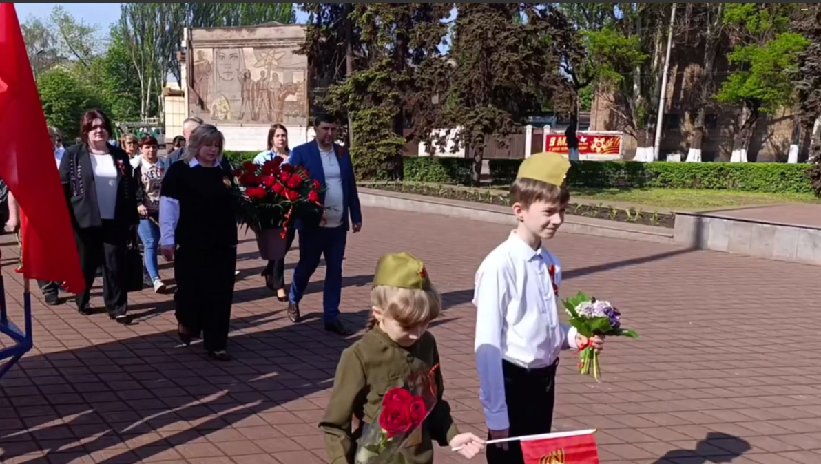 Краснолиманцы отметили 80-ю годовщину Великой Победы.