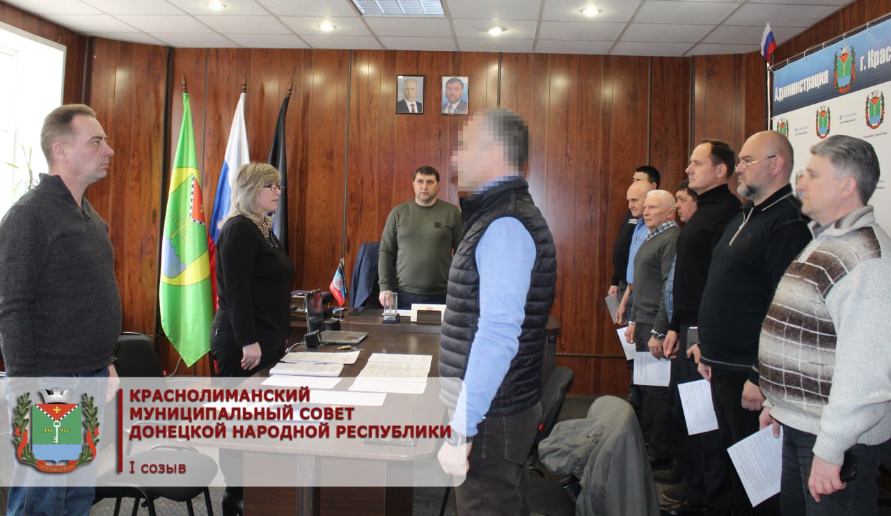Александр Петрикин принял участие в заседании Краснолиманского муниципального совета.