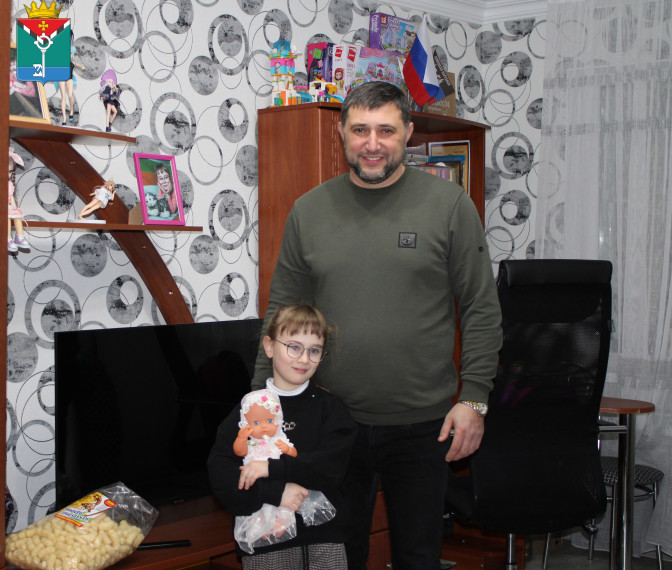 Глава посетил краснолиманцев. Глава посетил краснолиманцев.