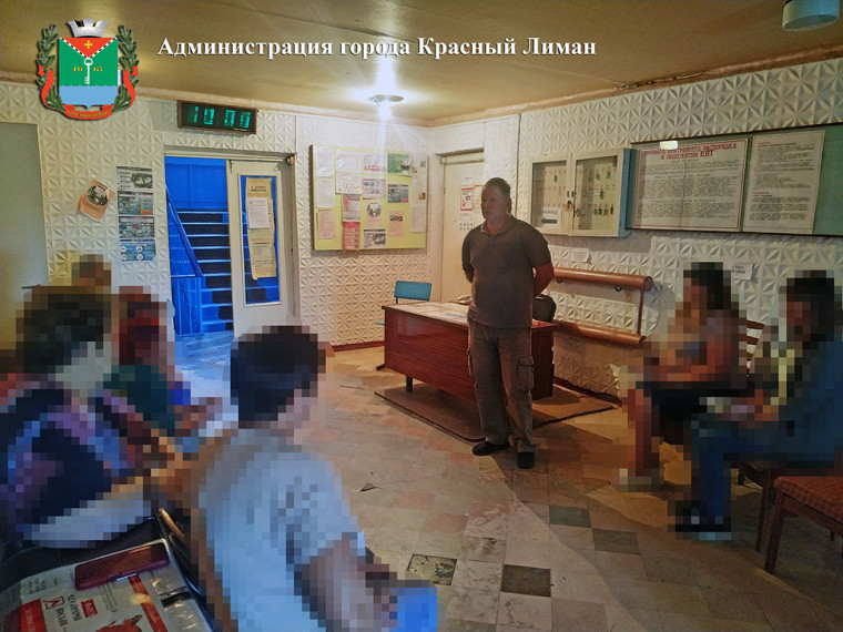 Прошел сход с эвакуированными краснолиманцами. Прошел сход с эвакуированными краснолиманцами.